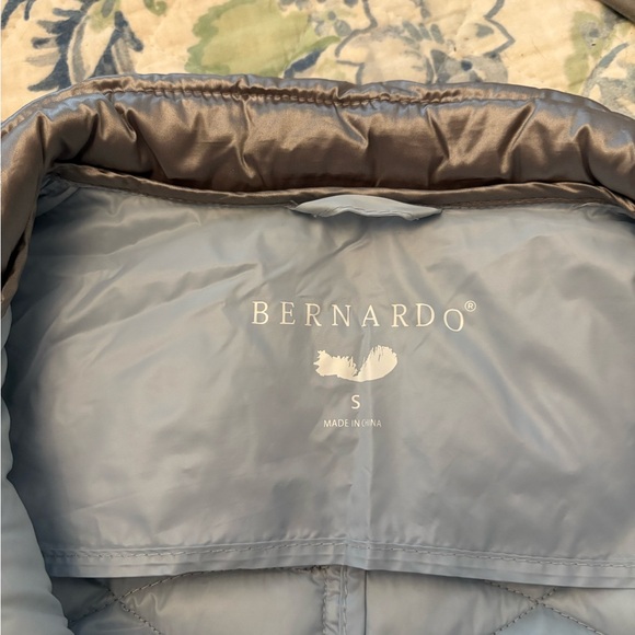 Bernardo Silver Puffer Jacket Size S - Picture 2 of 2